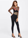 Jeggings de cintura media push up con elasticidad alta