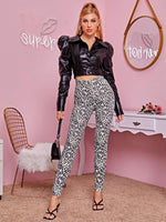 Jeans de leopardo push up