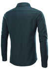Camisa de hombre con botones sólidos