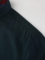 Camisa de hombre con botones sólidos