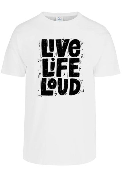 Playera Temática - Live Life Loud