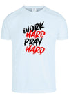 Playera Temática - Work Hard Pray Hard