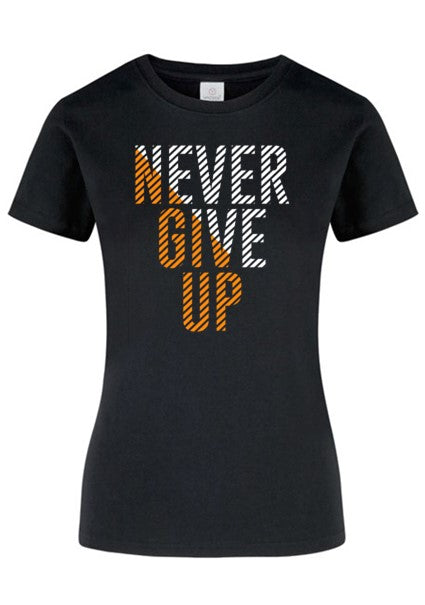 Playera Temática - Never Give Up