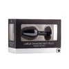 PLUG ANAL DIAMOND BLACK