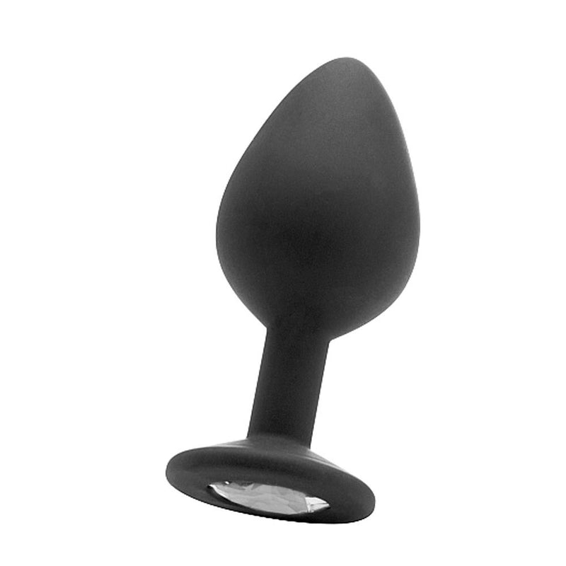 PLUG ANAL DIAMOND BLACK